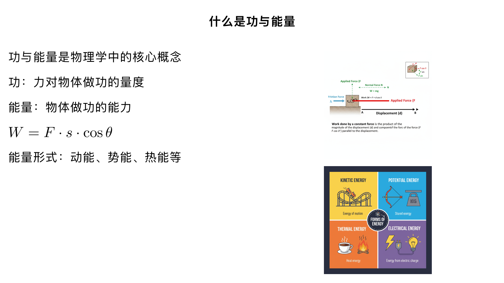 什么是 功与能量