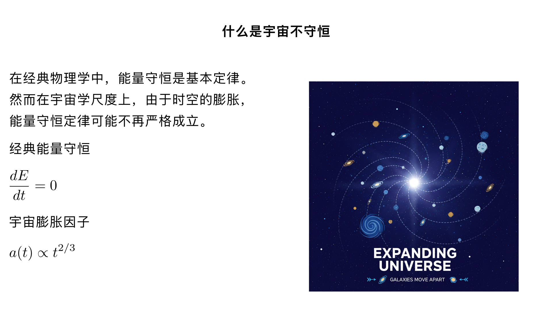 什么是宇宙不守恒