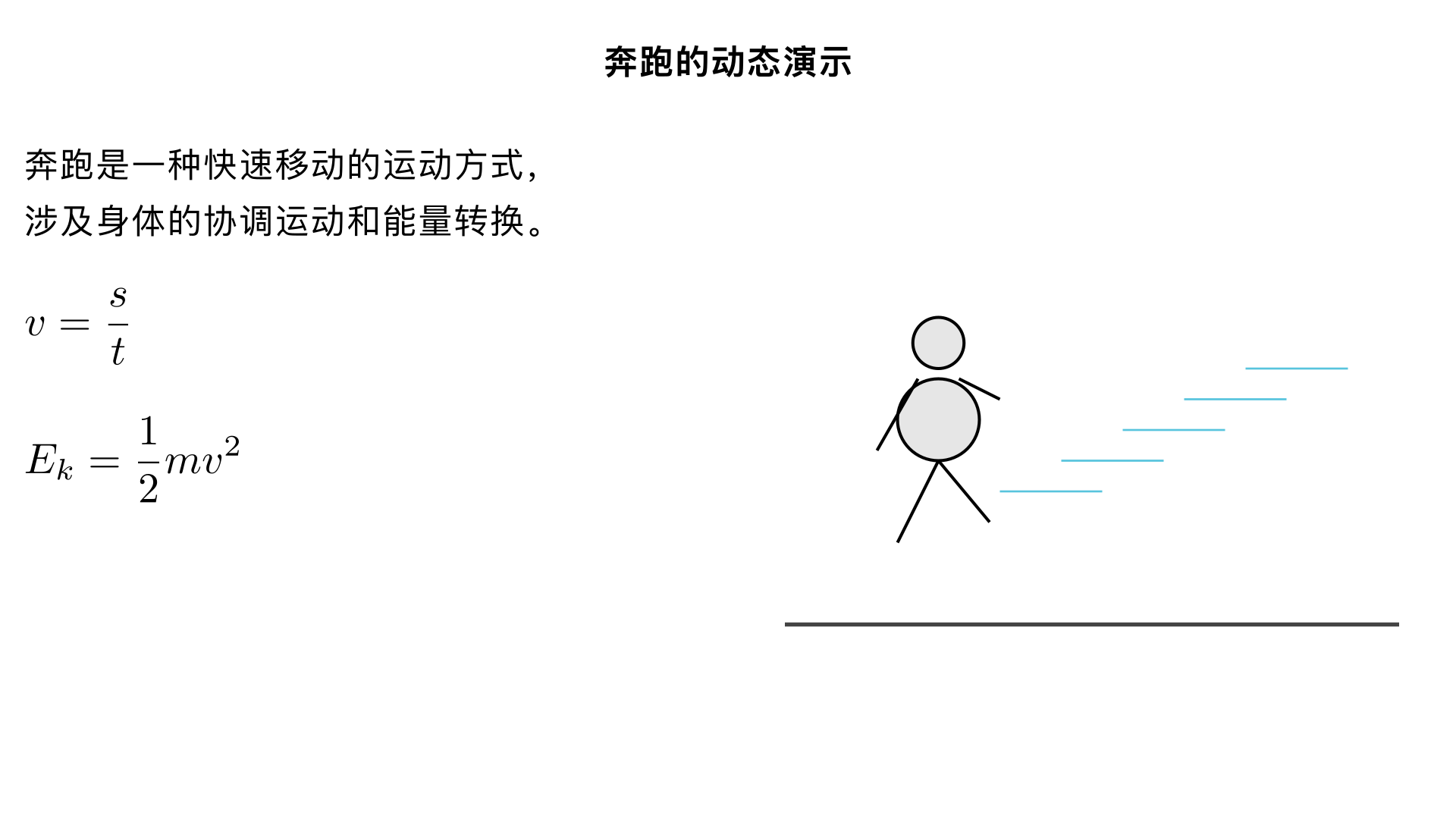 生成一个奔跑的视频